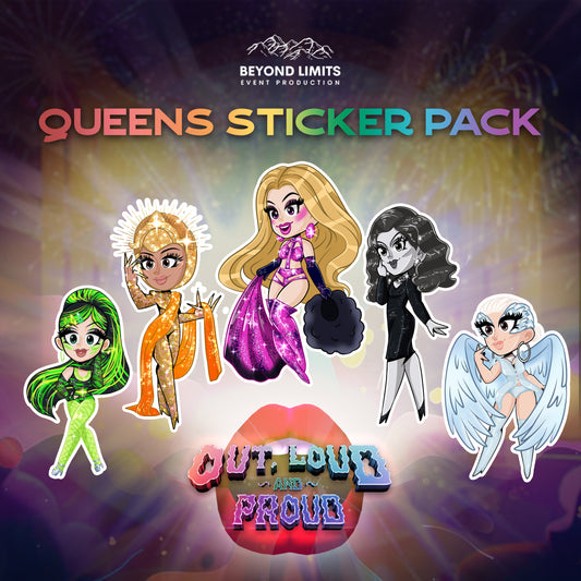 Pride Queens Sticker Set